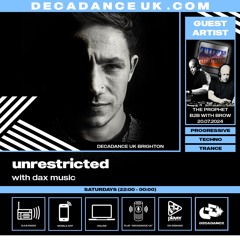 Tuff Groove Takeover on Decadance UK - UNRESTRiCTED with DaxMUSIC 20/07/2024