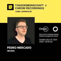 Chrom Radio Show 99: Pedro Mercado, live recorded @ ADE2024 (Friday 18/10/2024)