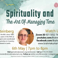 Cherry Steinberg "Spirituality and The Art of Managing Time" 06.05.22