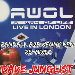 AWOL - Kenny Ken B2B Randall Live In London 93 August Bank Holiday Re-Mixed