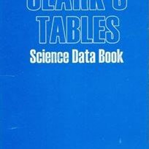 Stream Clarks Table Science Data Book Pdf from Crystal Listen online