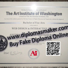 How to make a fake Art Institute of Washington degree?