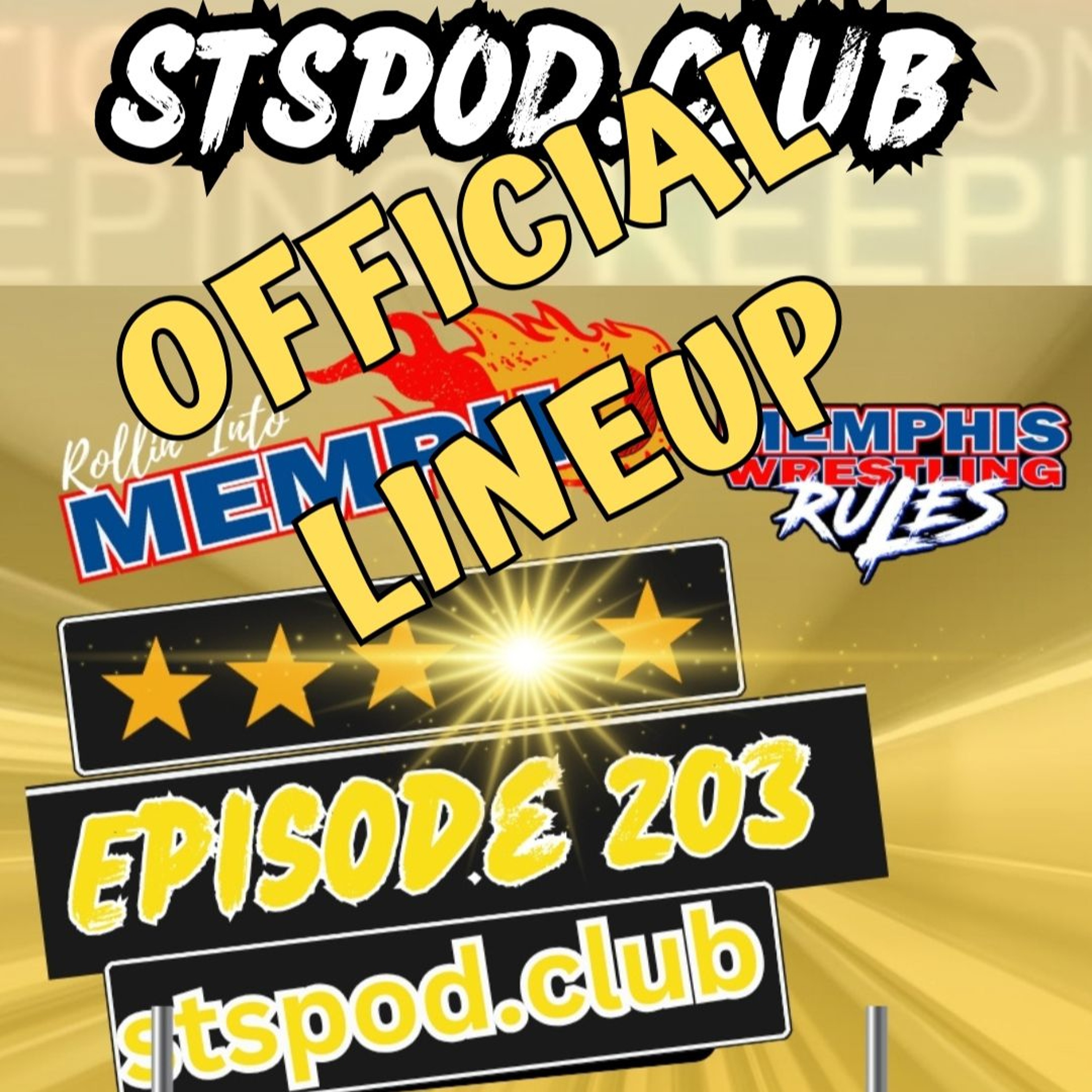 OFFICIAL LINEUP Memphis Wrestling, Episode 203 episode artwork