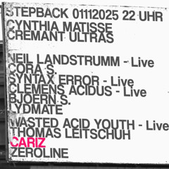 Cariz @ Axxon N. Leipzig, Vinylschleifer 'Stepback' 01.11.2025