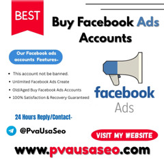 Buy Facebook Ads Accounts From PvaUsaSeo.com