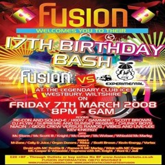 Squad-E & MC Storm @ Fusion - 17th Birthday Bash - Club Ice (07/03/2008)