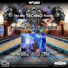 Aggie Acid Line, The Big Techno Family 120 With DarkSnake, 09.08.24