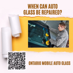 When can auto glass be repaired