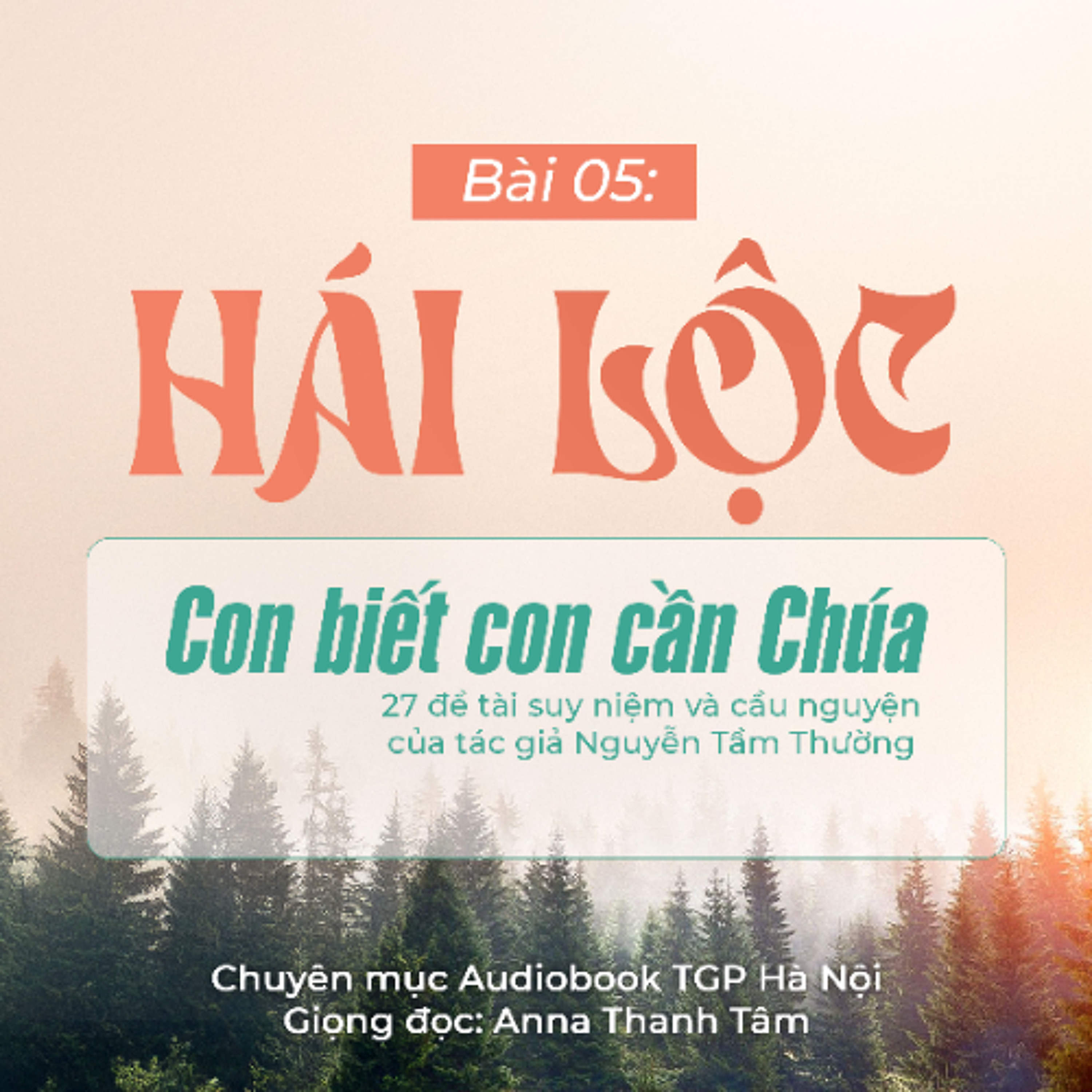#05 Hái lộc || Con biết con cần Chúa || Tác giả Nguyễn Tầm Thường