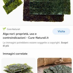 Verdi come le alghe nori