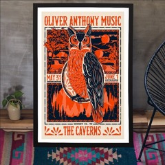 Oliver Anthony Show At The Caverns Amphitheater On May 31 & Jun 1 2024 Poster