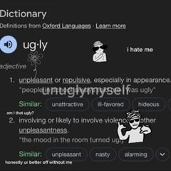 unuglymyself