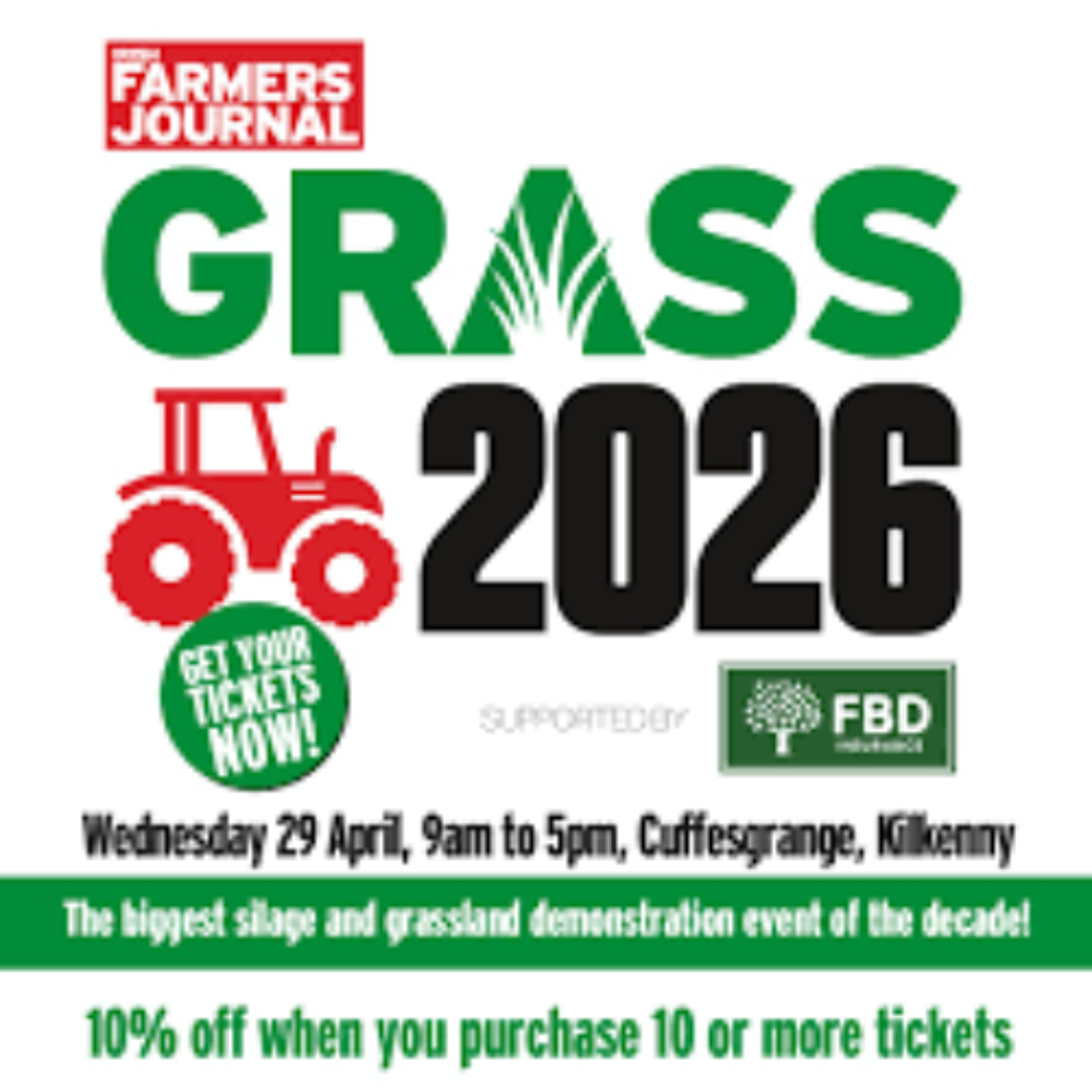 The KCLR Daily: Grass 2026 set to unfold in county Kilkenny tomorrow (28th April 2026) episode artwork