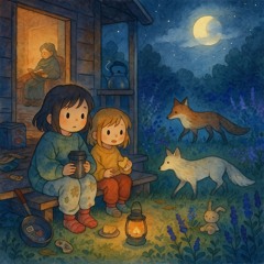 Foxes in the garden