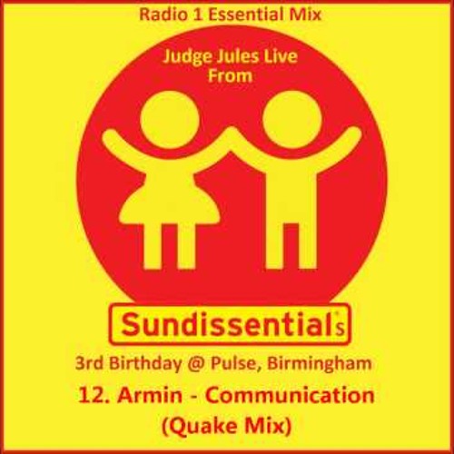Judge Jules Essential Mix Live From Sundissentials 3rd Birthday 1999