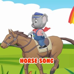 Giddy Up, Giddy Up! | Aerokids | Horse Song For Kids | Farm Animal Song