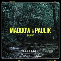 MADDOW &  Paulik - No Way (BROHOUSE)