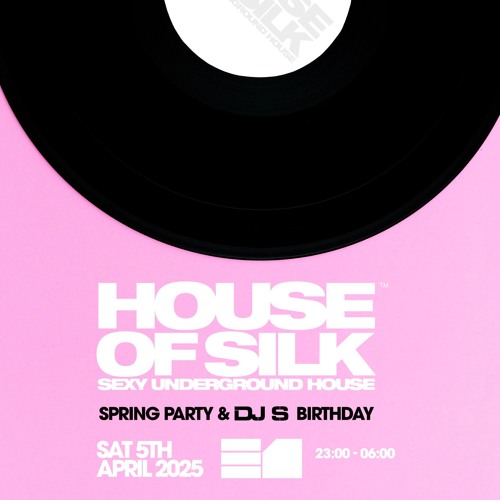 DJ S (LIVE SET AT EGG) (PROMO MIX) FOR HOUSE OF SILK  SPRING PARTY - SAT 5TH APRIL @ E1 APRIL 2025