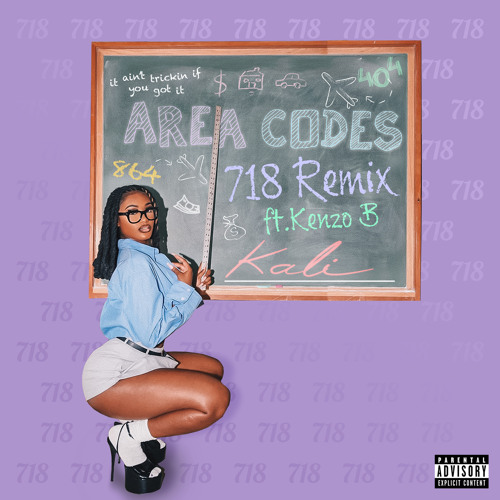 Stream Area Codes (718 Remix) [feat. Kenzo B] by Kali | Listen online ...