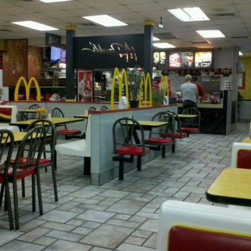 POV: the acid tab hit in a mcdonald's and an underpaid worker is trying to get you to leave