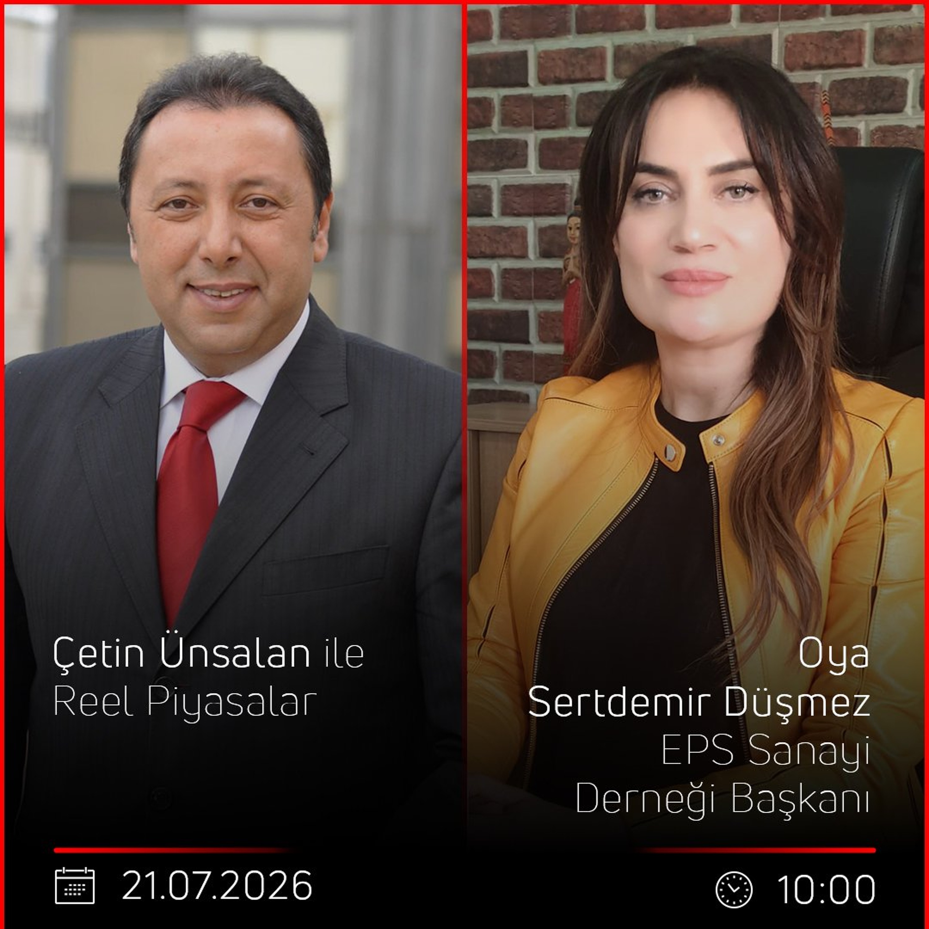 Oya Sertdemir Düşmez - Çetin Ünsalan ile Reel Piyasalar episode artwork