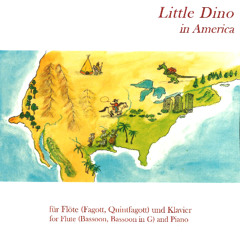 Little Dino in America Flute