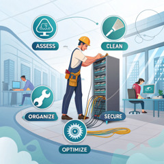 Spring Clean Your Computer Network IT Optimization Guide