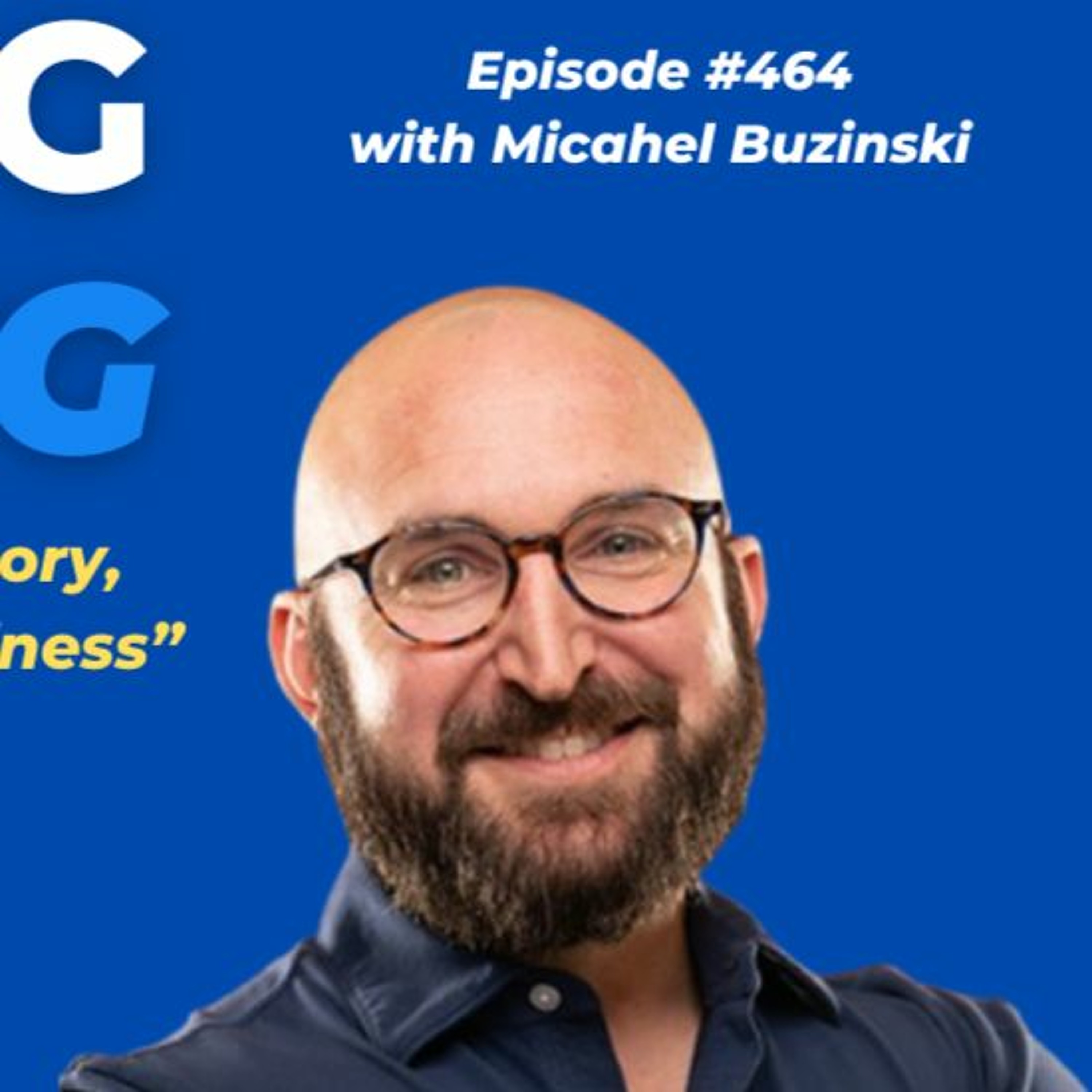 DMJ Ep. 464 with Michael Buzinski - Without a story there is no business episode artwork