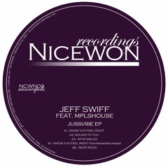 PREMIERE: Jeff Swiff feat. MPLSHOUSE - Bound to You [Nicewon Recordings]