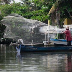 Pescadores de la cooperativa de Mandinga