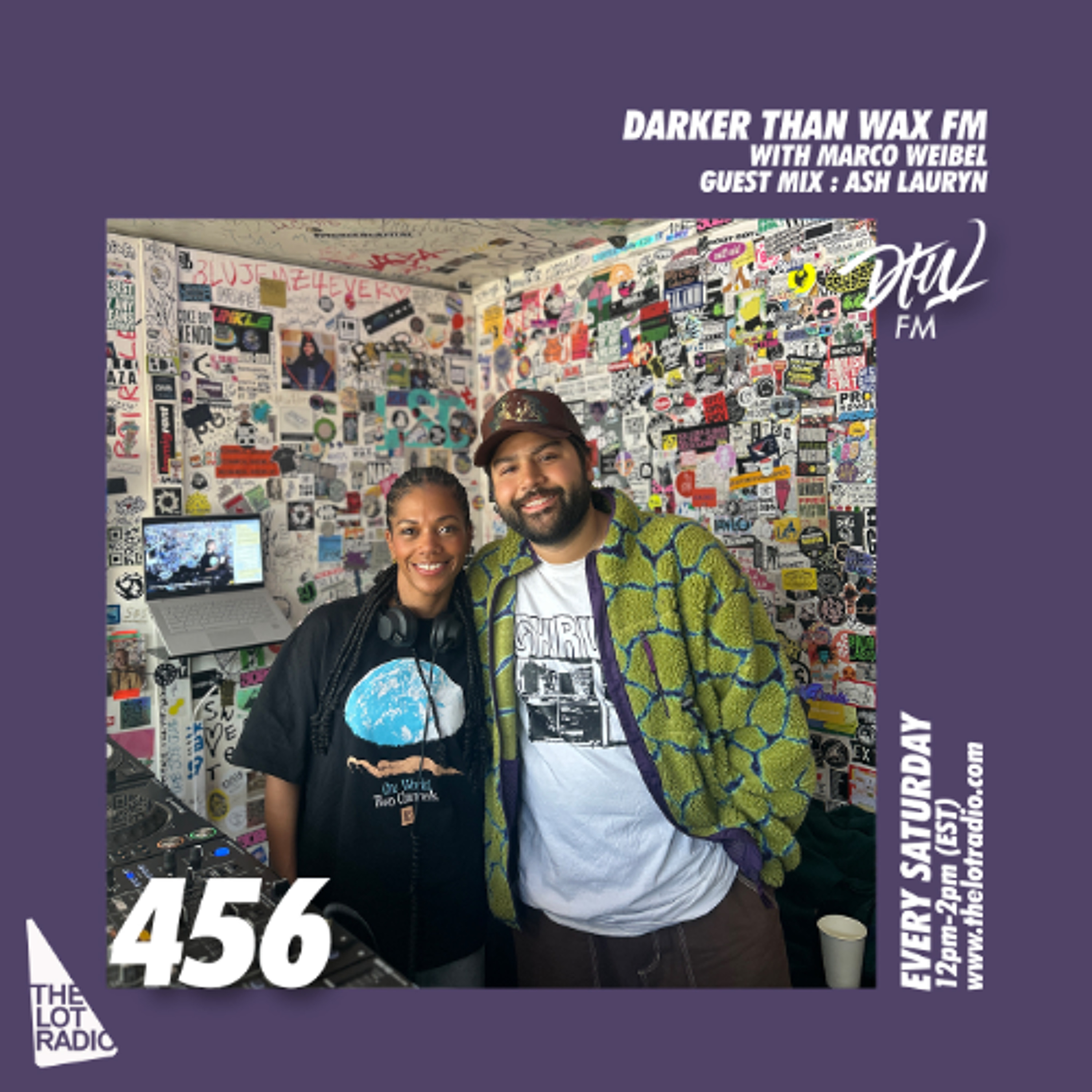 Darker Than Wax FM #456 w/ Marco Weibel & Ash Lauryn • 22nd March 2025 episode artwork