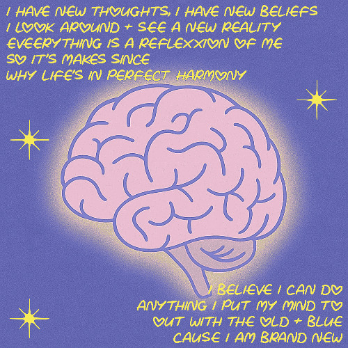 i have new thoughts, i have new beliefs