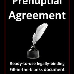 Get [EBOOK EPUB KINDLE PDF] Prenuptial Agreement by  The Law Store ✏️