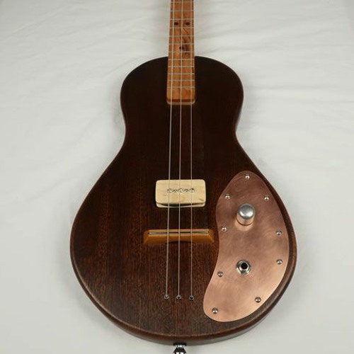 Stream Solid Body Parlor 3 String Electric Guitar Handmade P90 SB35 by