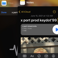 export prd. Keydot’99