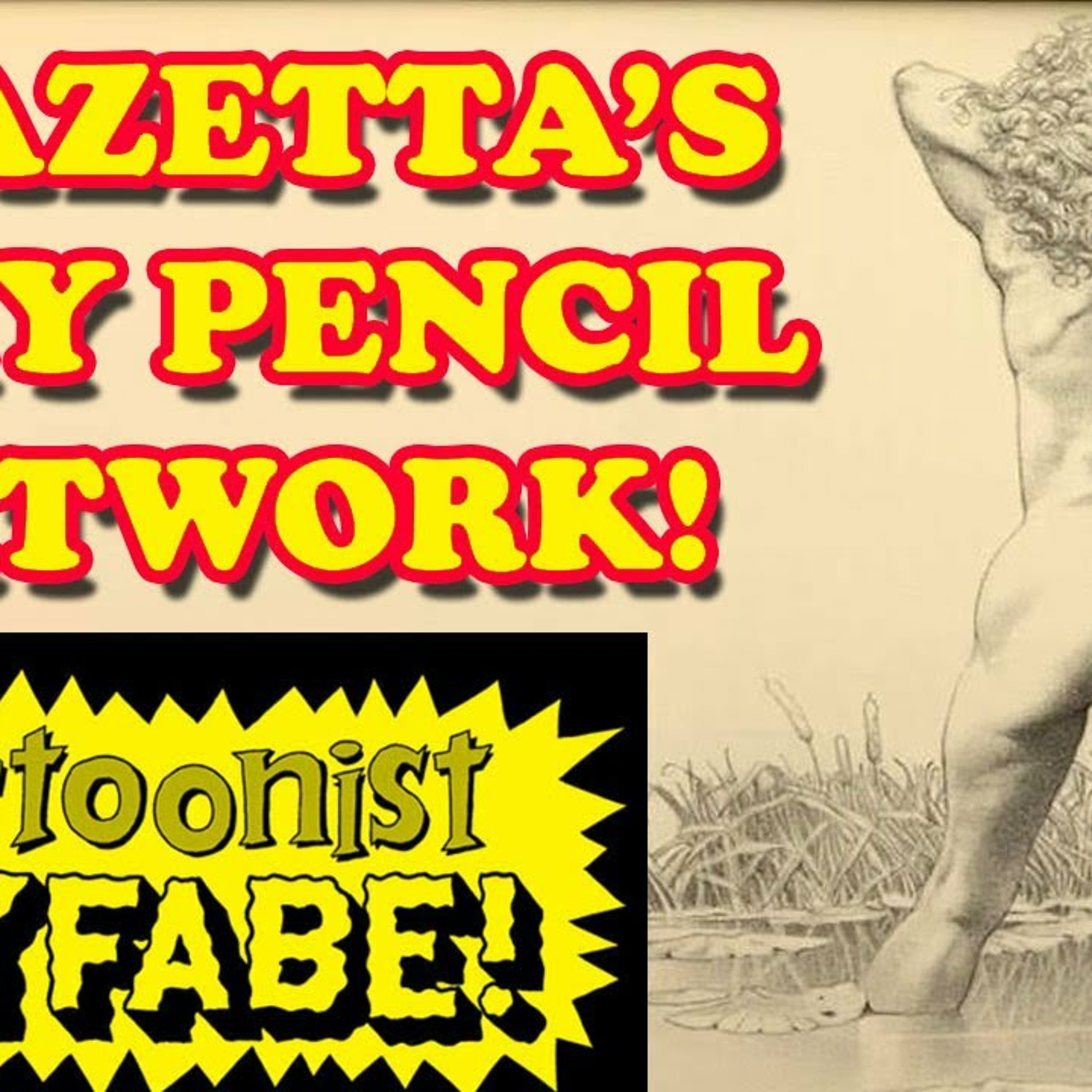 Frank Frazetta's Sexiest Pencil Drawings! Candy for Your Eyeballs! episode artwork