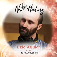 The Sun rises as the Full Moon sets at New Healing Festival 2024 | Expression Stage