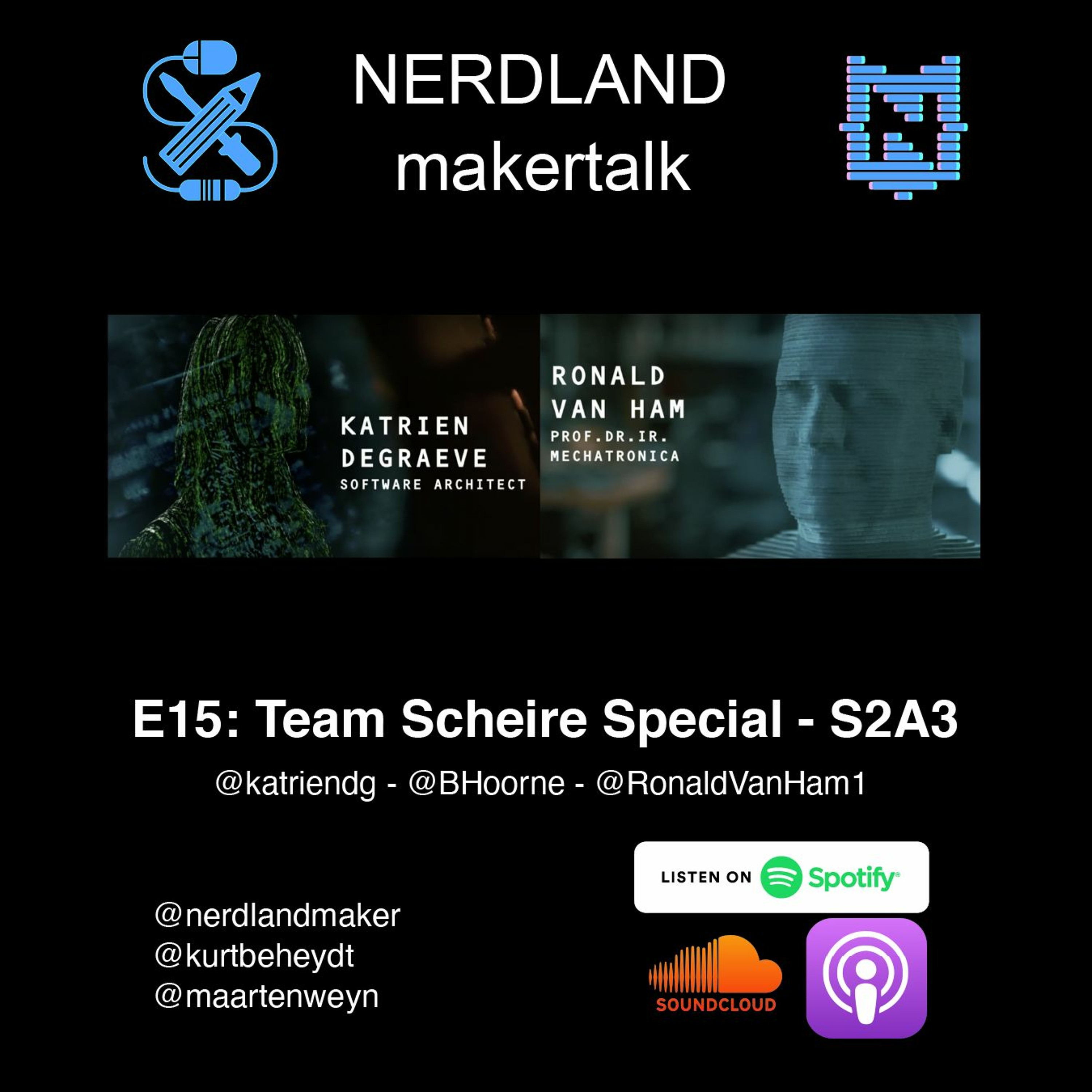 Nerdland Makertalk, podcast over makers