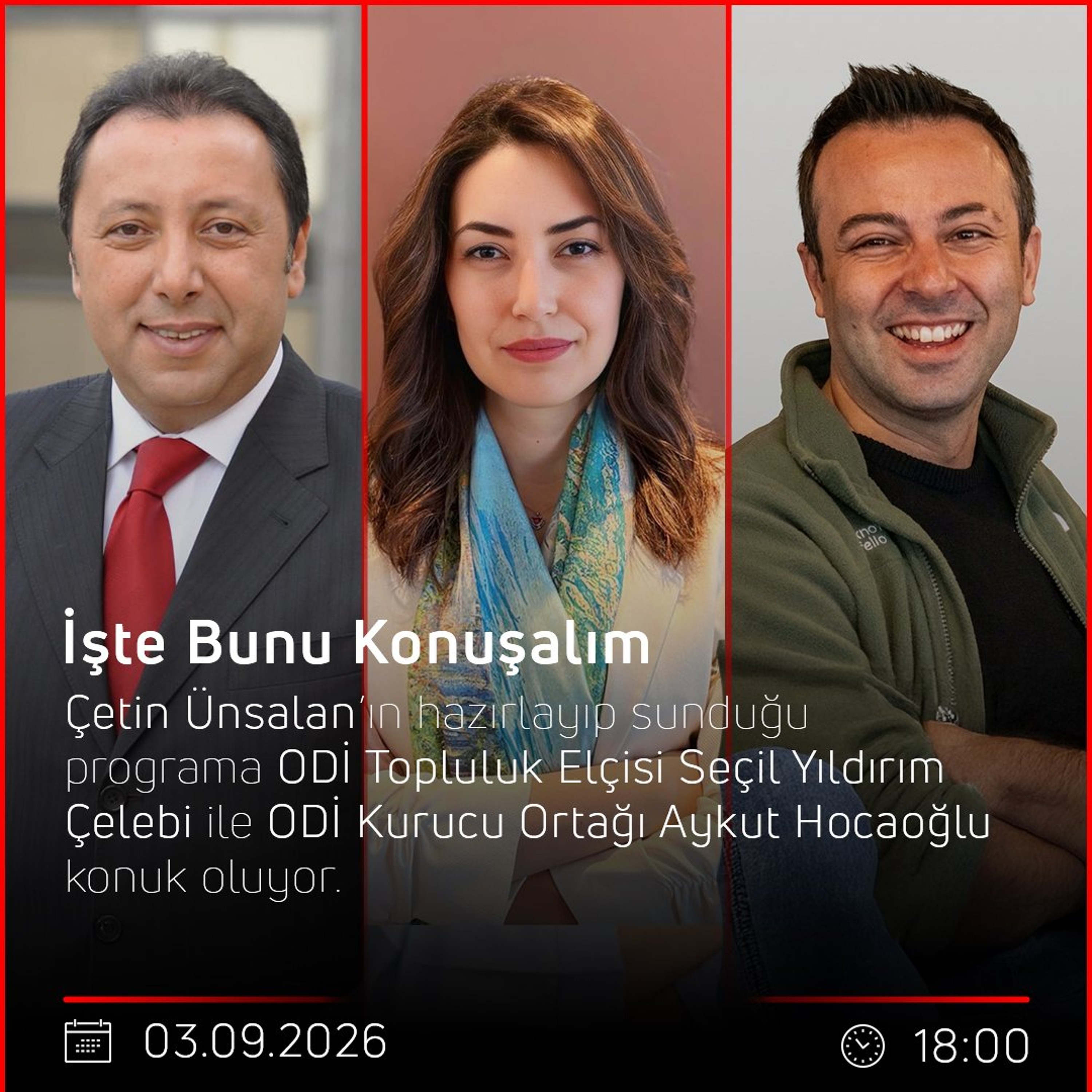Aykut Hocaoğlu & Seçil Yıldırım Çelebi - Çetin Ünsalan ile İşte Bunu Konuşalım episode artwork