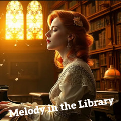🎼 Melody in the Library 📖✨ | Peaceful & Serene Piano Music