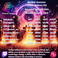 [FULL SET] Hard Techno 2 | Muzikal Journeyz Techno Inferno 001