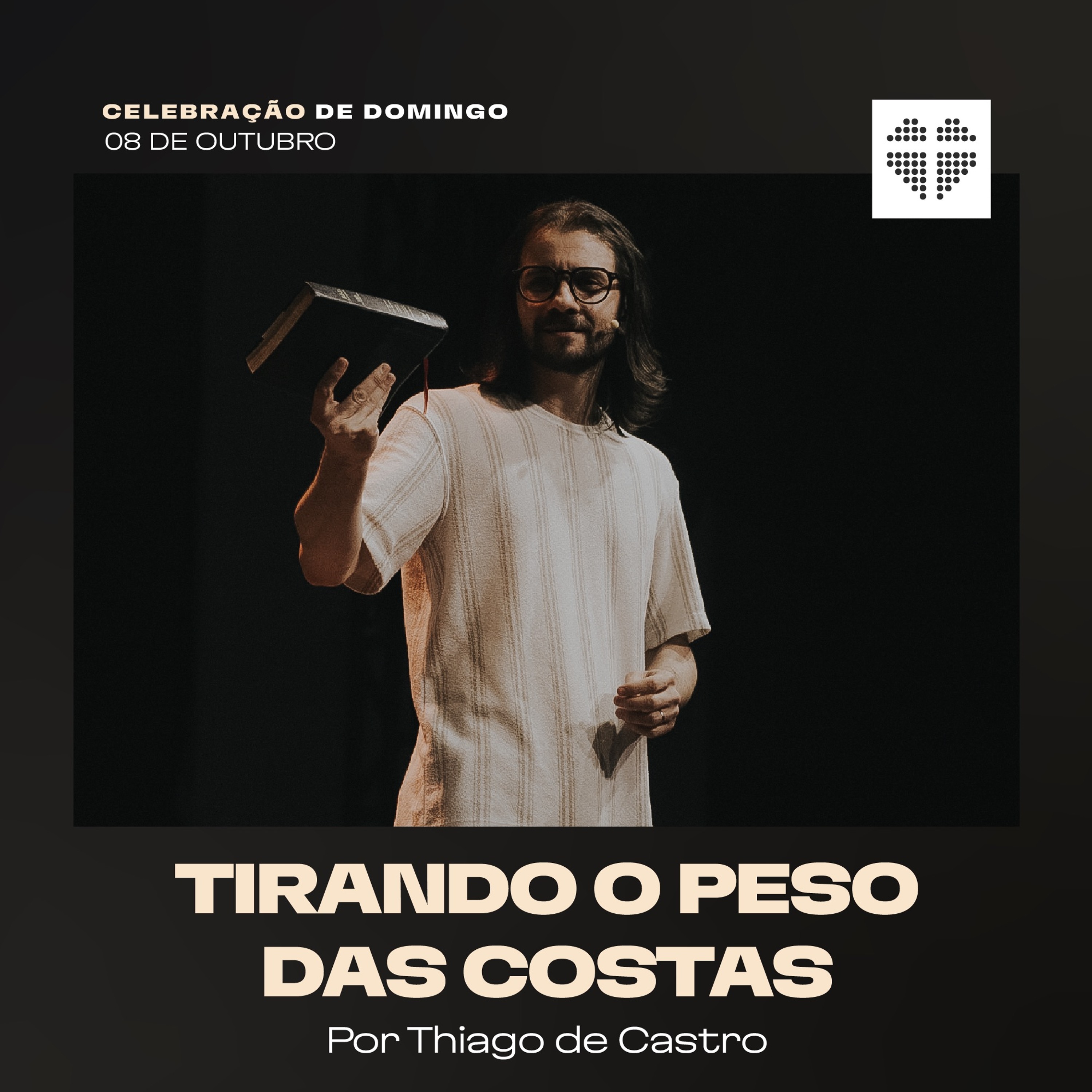 Tirando o Peso das Costas | Igreja Por Amor | Thiago Castro | 08 de Outubro de 2023 episode artwork