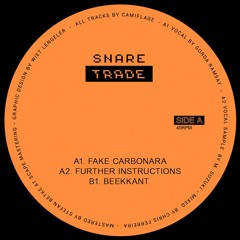 PREMIERE : Camiflage - Further Instructions (Snaretrade)