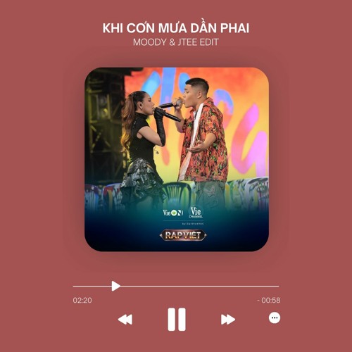 TEZ x MYRA TRAN - KHI CƠN MƯA DẦN PHAI (MOODY x JTEE EDIT)
