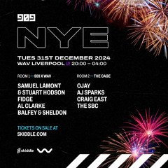 AJ Sparks Live @ 909 NYE 31/12/24 WAV