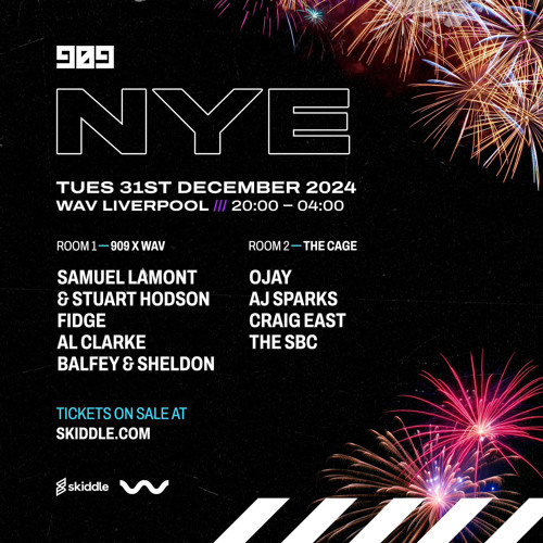 AJ Sparks Live @ 909 NYE 31/12/24 WAV