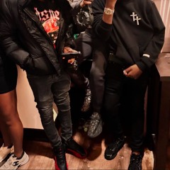 hop out with that huhh (commas)