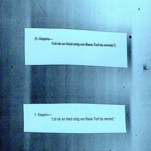 Berlin Song (2003-2004, excerpt)