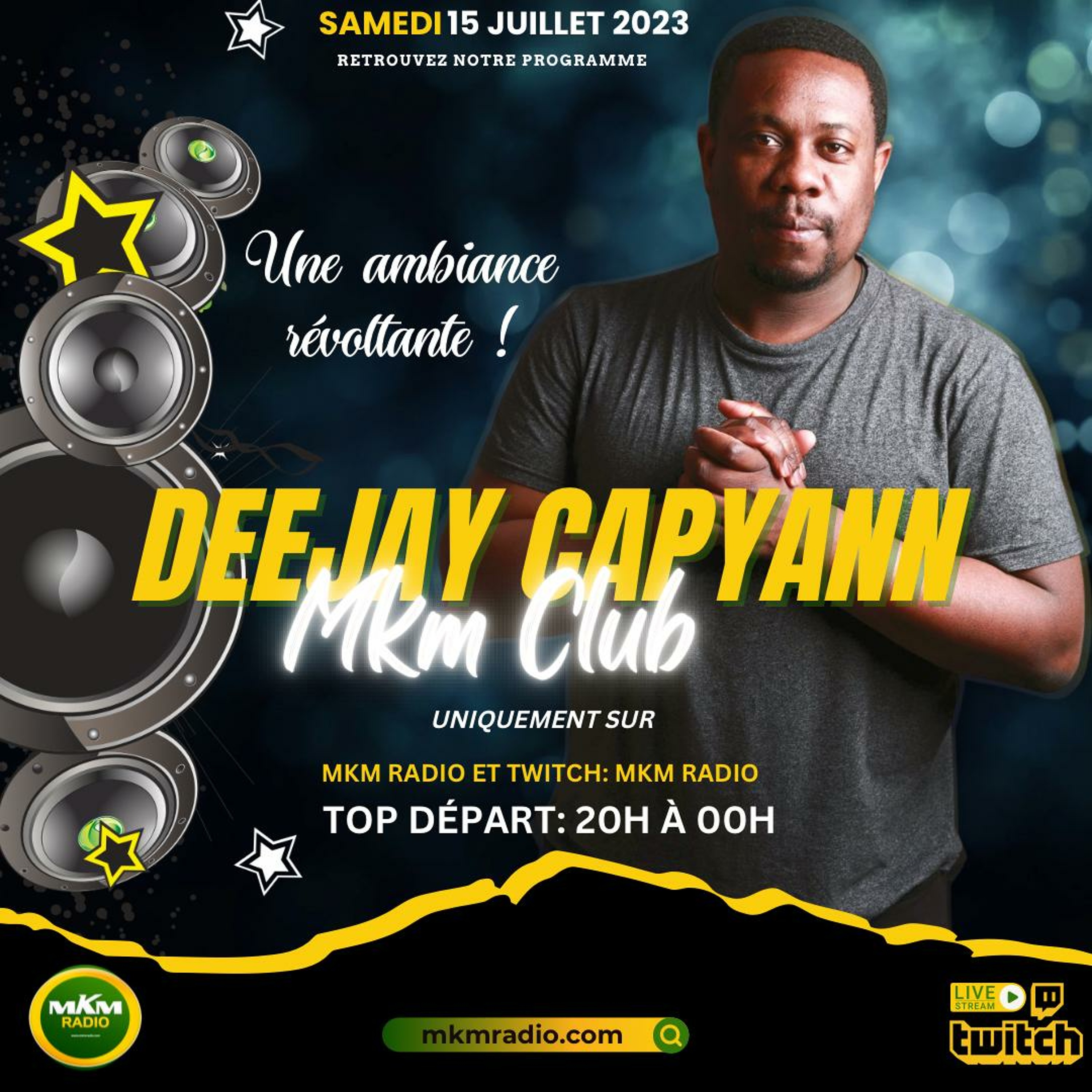 MKM CLUB 15 Juillet Dj CapYann episode artwork