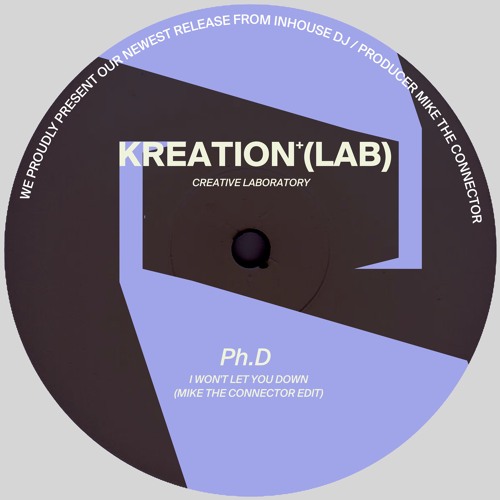 Ph.D - I Wont Let You Down (Mike The Connector Edit)